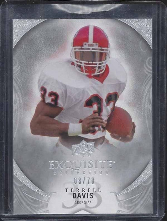 TERRELL DAVIS 2013 UD EXQUISITE BASE #D 8/70
