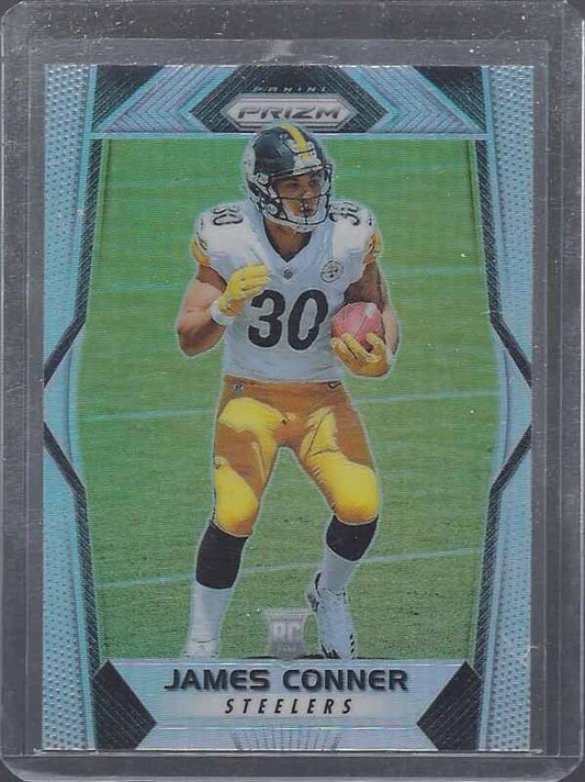 JAMES CONNER 2017 PANINI PRIZM SILVER ROOKIE PRIZMS TRUE RC #225