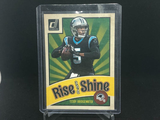 TEDDY BRIDGEWATER 2020 PANINI DONRUSS RISE AND SHINE MAGNET #27