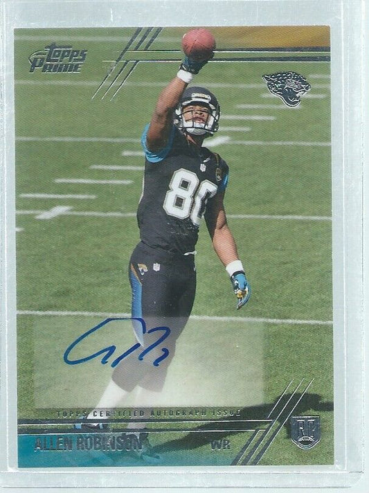 ALLEN ROBINSON 2014 TOPPS PRIME AUTO RC #107