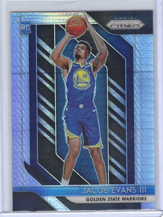 JACOB EVANS III 2018-19 PANINI PRIZM HYPER PRIZM ROOKIE RC #212