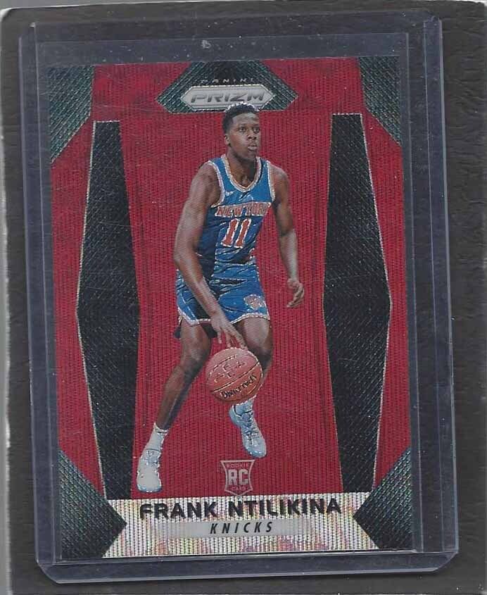 FRANK NTILIKINA 2017-18 PANINI PRIZM RUBY WAVE RED PRIZMS ROOKIE RC #275