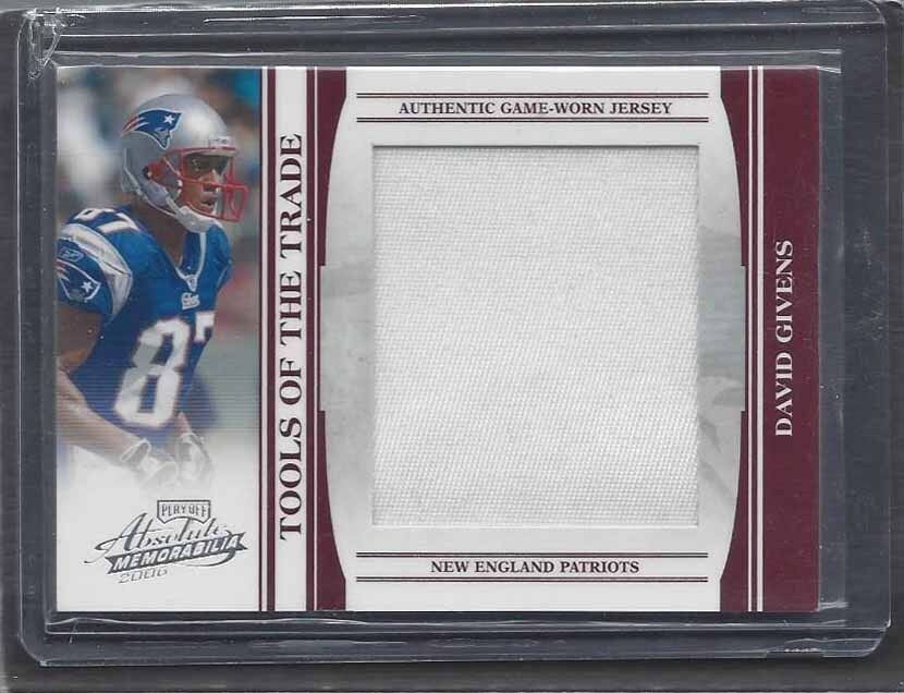 DAVID GIVENS 2006 ABSOLUTE TOOLS OF THE TRADE JUMBO JERSEY #D /18