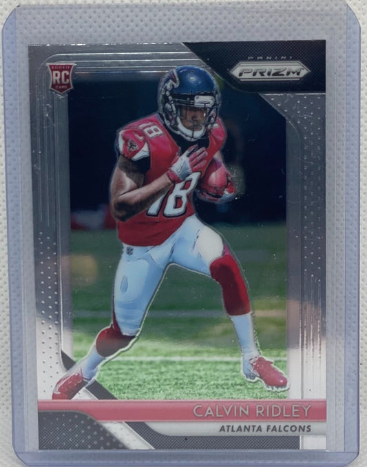 CALVIN RIDLEY 2018 PANINI PRIZM TRUE ROOKIE RC #209