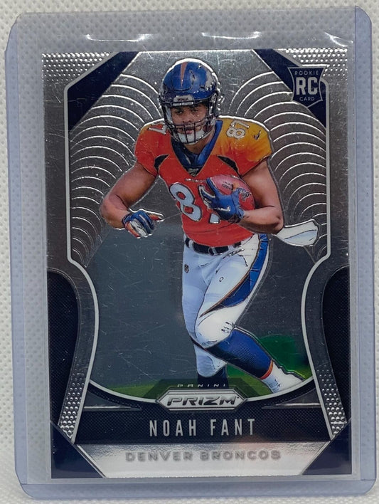 NOAH FANT 2019 PANINI PRIZM TRUE ROOKIE RC #365