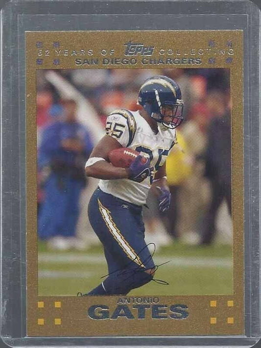 ANTONIO GATES 2007 TOPPS GOLD #D 18/52
