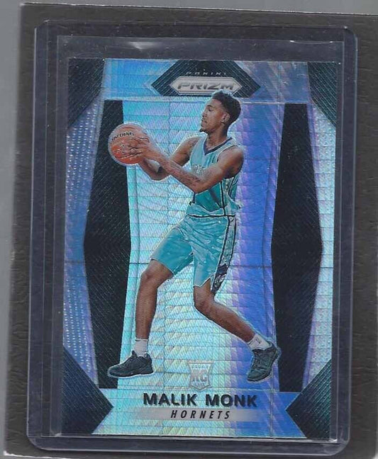 MALIK MONK 2017-18 PANINI PRIZM HYPER PRIZMS ROOKIE RC #233