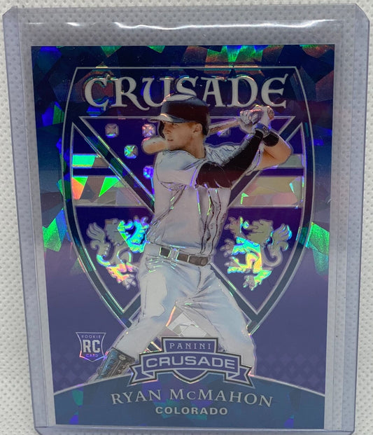 RYAN MCMAHON 2018 PANINI CRUSUADE PURPLE ICE PRIZM RC #D 048/149