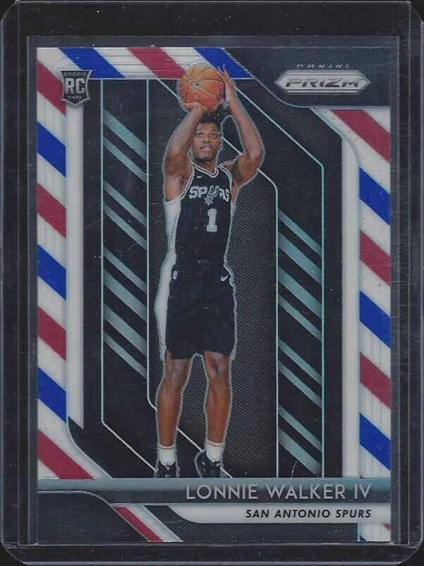 LONNIE WALKER 20118-19 PANINI PRIZM RED WHITE BLUE PRIZMS ROOKIE RC #251