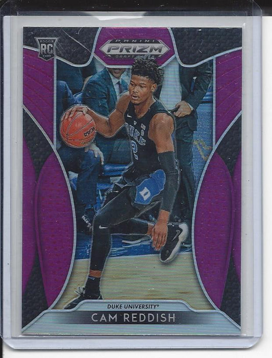 CAM REDDISH 2019 PANINI PRIZM PURPLE PRIZMS ROOKIE RC #12