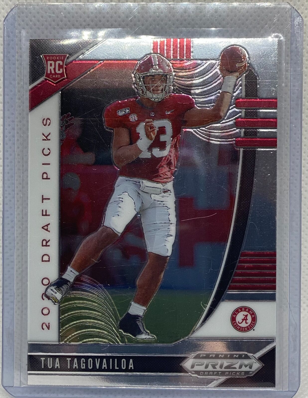 TUA TAGOVAILOA 2020 PANINI PRIZM TRUE ROOKIE RC #101