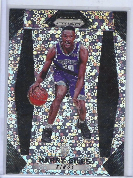 HARRY GILES 2018-19 PANINI PRIZM DISCO FAST BREAK PRIZM ROOKIE RC #28