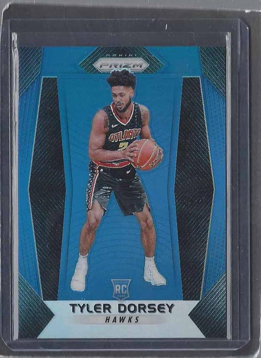 TYLER DORSEY 2017-18 PANINI PRIZM BLUE PRIZMS ROOKIE RC #D 192/199
