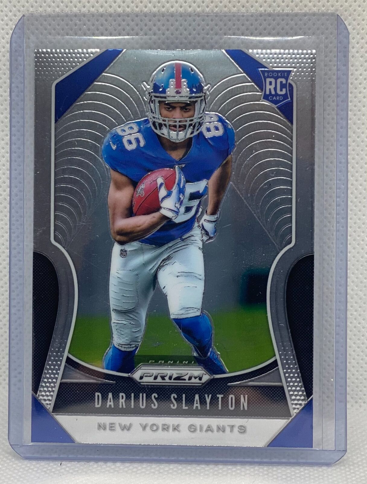 DARIUS SLAYTON 2019 PANINI PRIZM TRUE ROOKIE RC #356