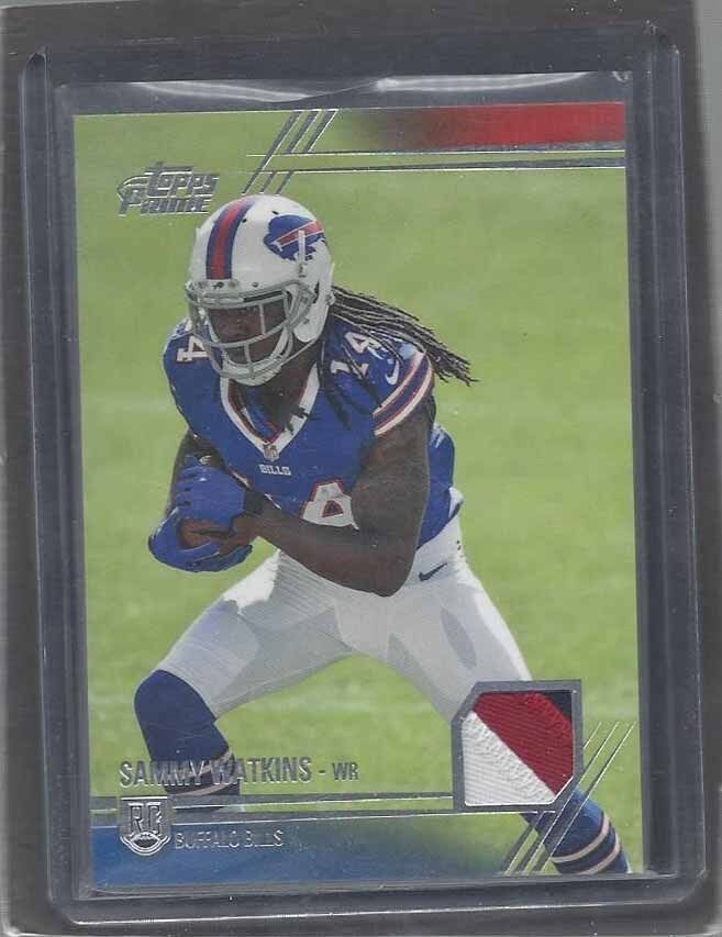 SAMMY WATKINS 2014 TOPPS PRIME 3 COLOR ROOKIE PATCH RC