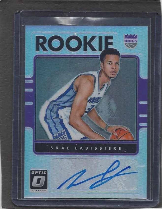 SKAL LABISSIERE 2016-17 DONRUSS OPTIC SILVER HOLO KINGS ROOKIE AUTO RC #20