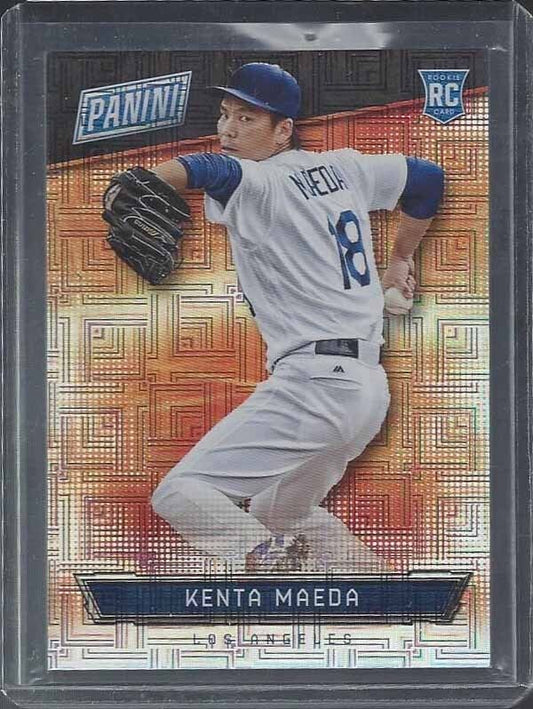 KENT MAEDA 2016 PANINI THE NATIONAL HYPER SQUARES THICK RC #D 6/10