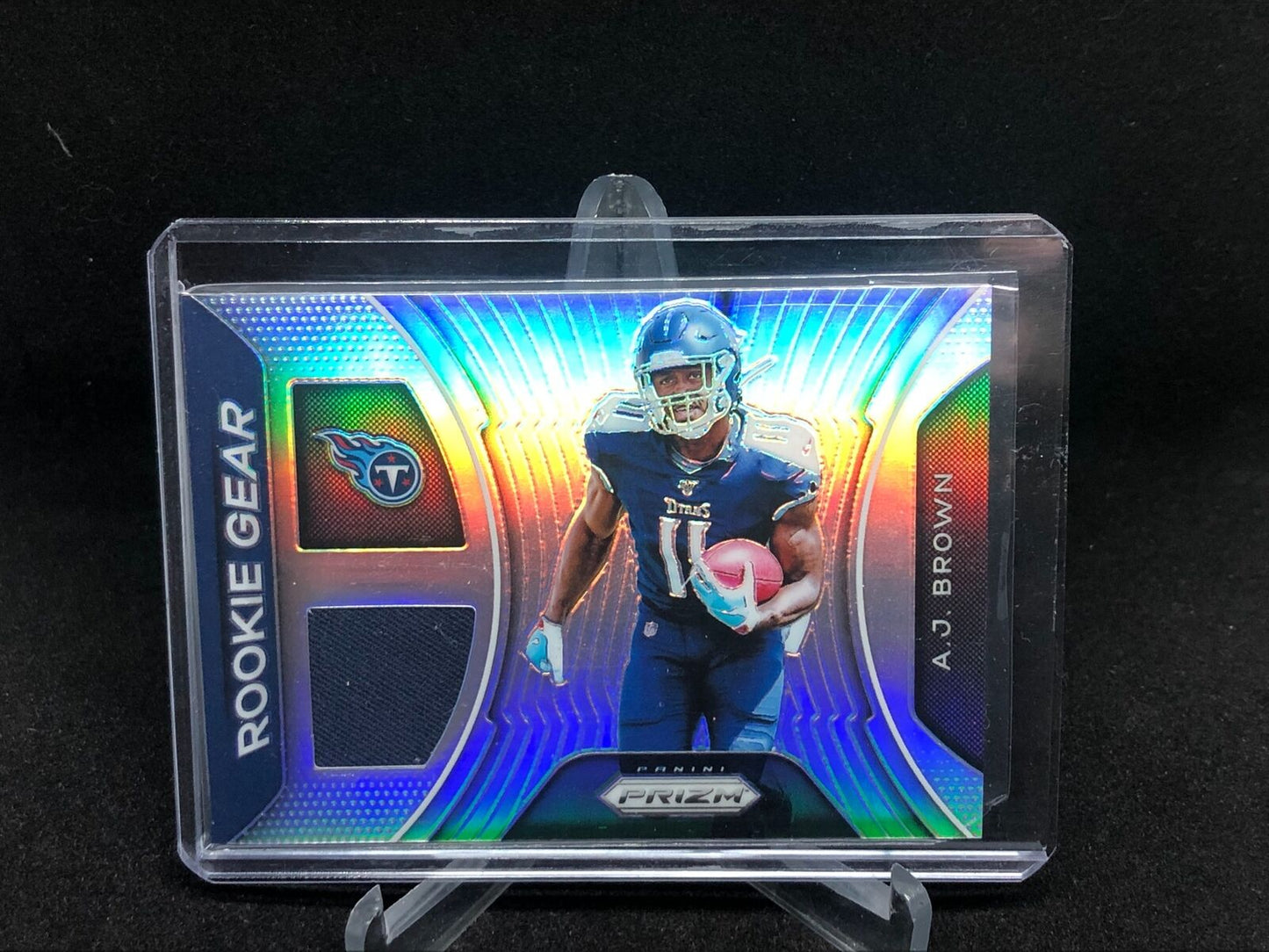 AJ BROWN 2019 PRIZM ROOKIE GEAR PATCH RC