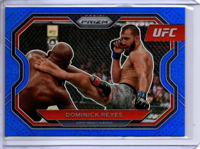 DOMINICK REYES 2021 PANINI PRIZM UFC BLUE PRIZM #D 176/199