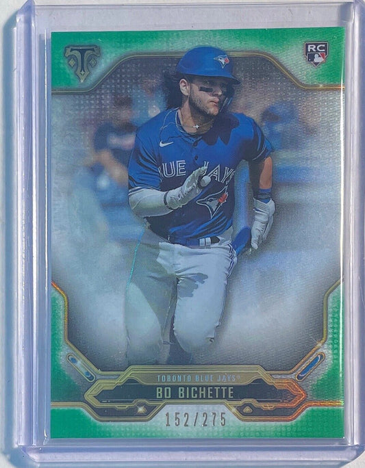 BO BICHETTE 2020 TOPPS TRIPLE THREADS GREEN EMERALD ROOKIE RC #D 152/275