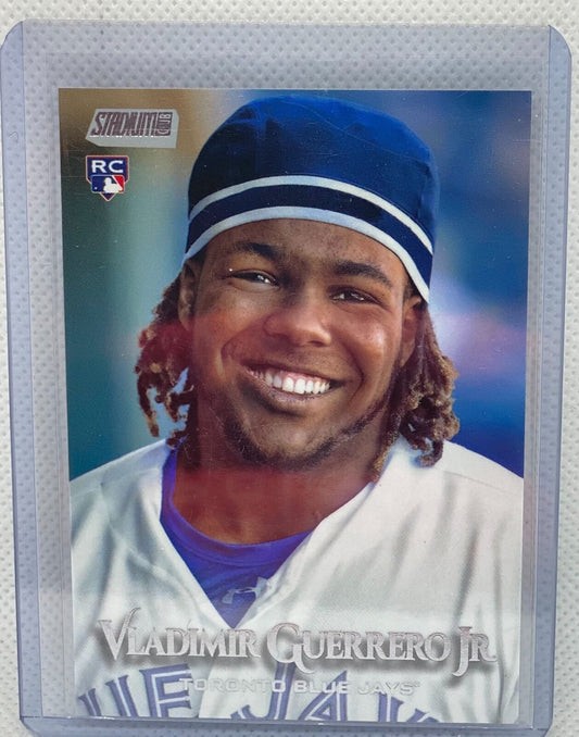 VLADIMIR GUERRERO JR. 2019 TOPPS STADIUM CLUB RC #301