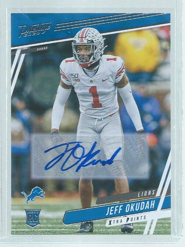 JESS OKUDAH 2020 PANINI PRESTIGE AUTO RC #256