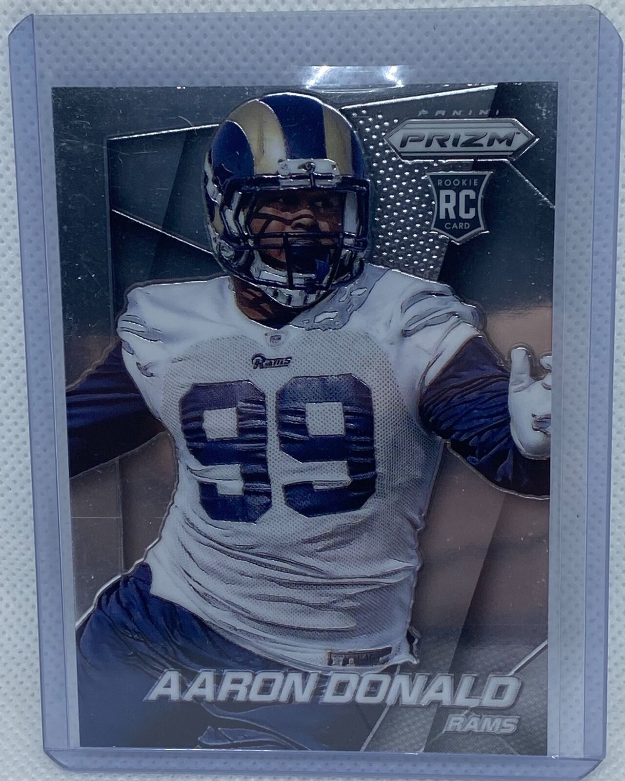 AARON DONALD 2014 PANINI PRIZM TRUE ROOKIE RC #228