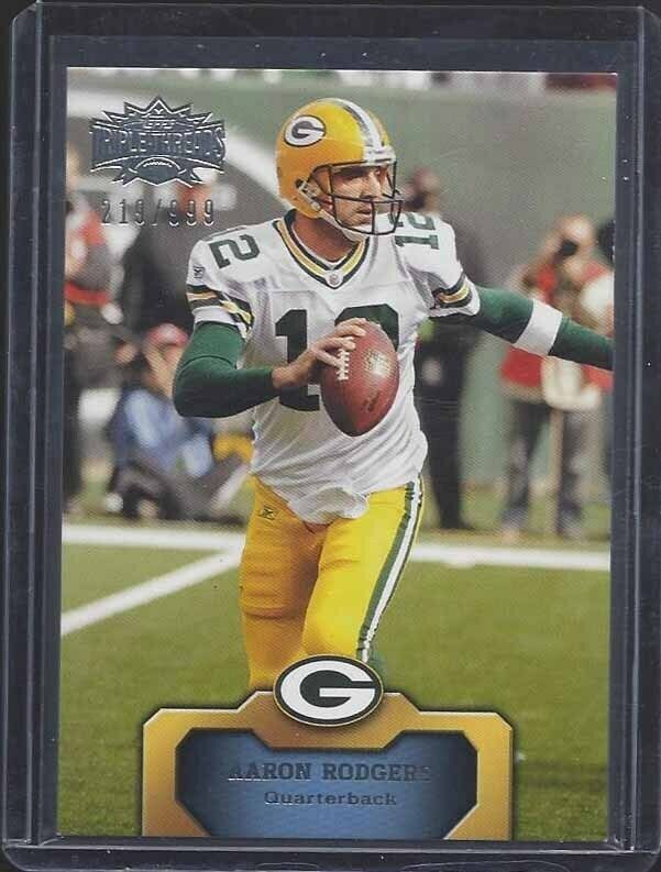 AARON RODGERS 2011 TOPPS TRIPLE THREADS BASE #D 219/999