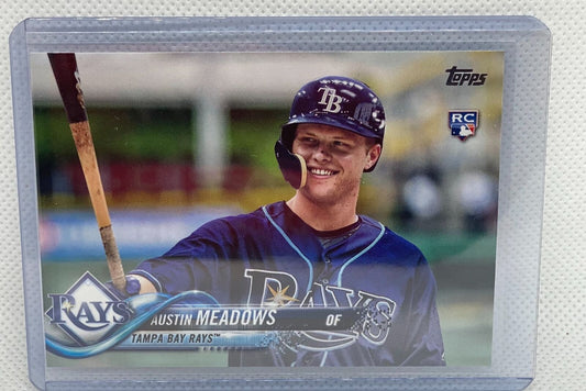 AUSTIN MEADOWS 2018 TOPPS UPDATE SSP PHOTO VARIATION RC #US34