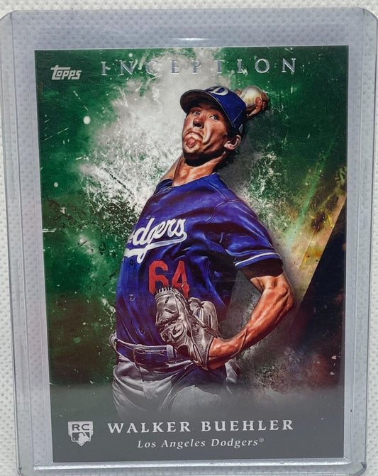 WALKER BUEHLER 2018 TOPPS INCEPTION GREEN RC #62