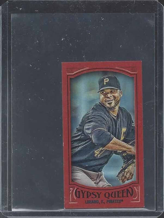 FRANCISCO LIRIANO 2016 TOPPS GYPSY QUEEN MINI RED #D 3/5