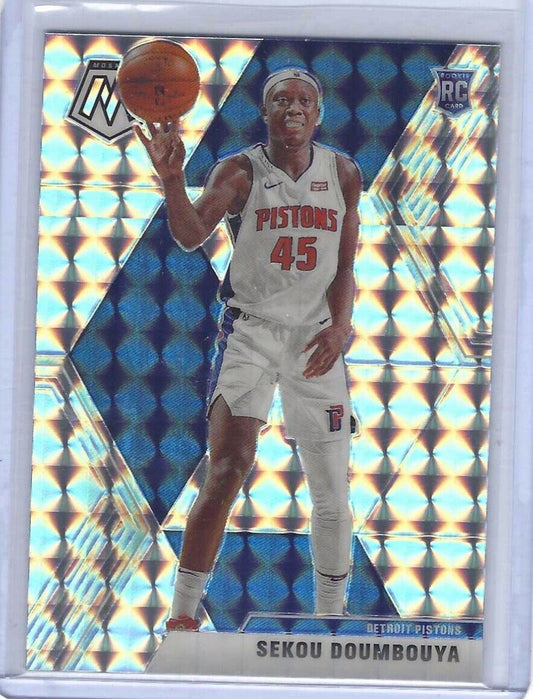 SEKOU DOUMBOUYA 2019-20 PANINI MOSAIC PRIZM ROOKIE RC #243