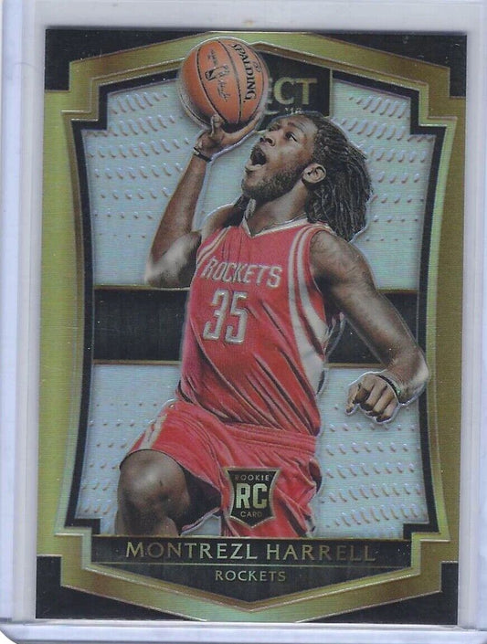 MONTREZL HARRELL 2015-16 PANINI SELECT SILVER PRIZM PREMIER LEVEL ROOKIE RC #108