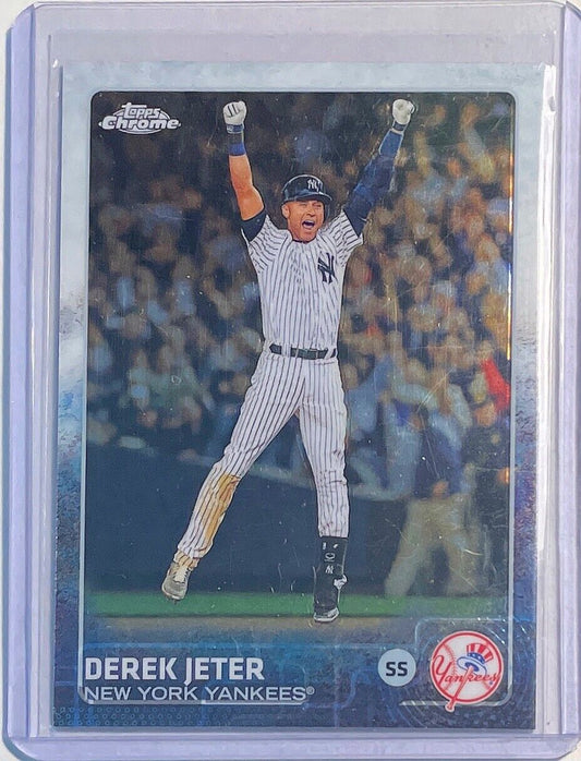 DEREK JETER 2015 TOPPS CHROME #1