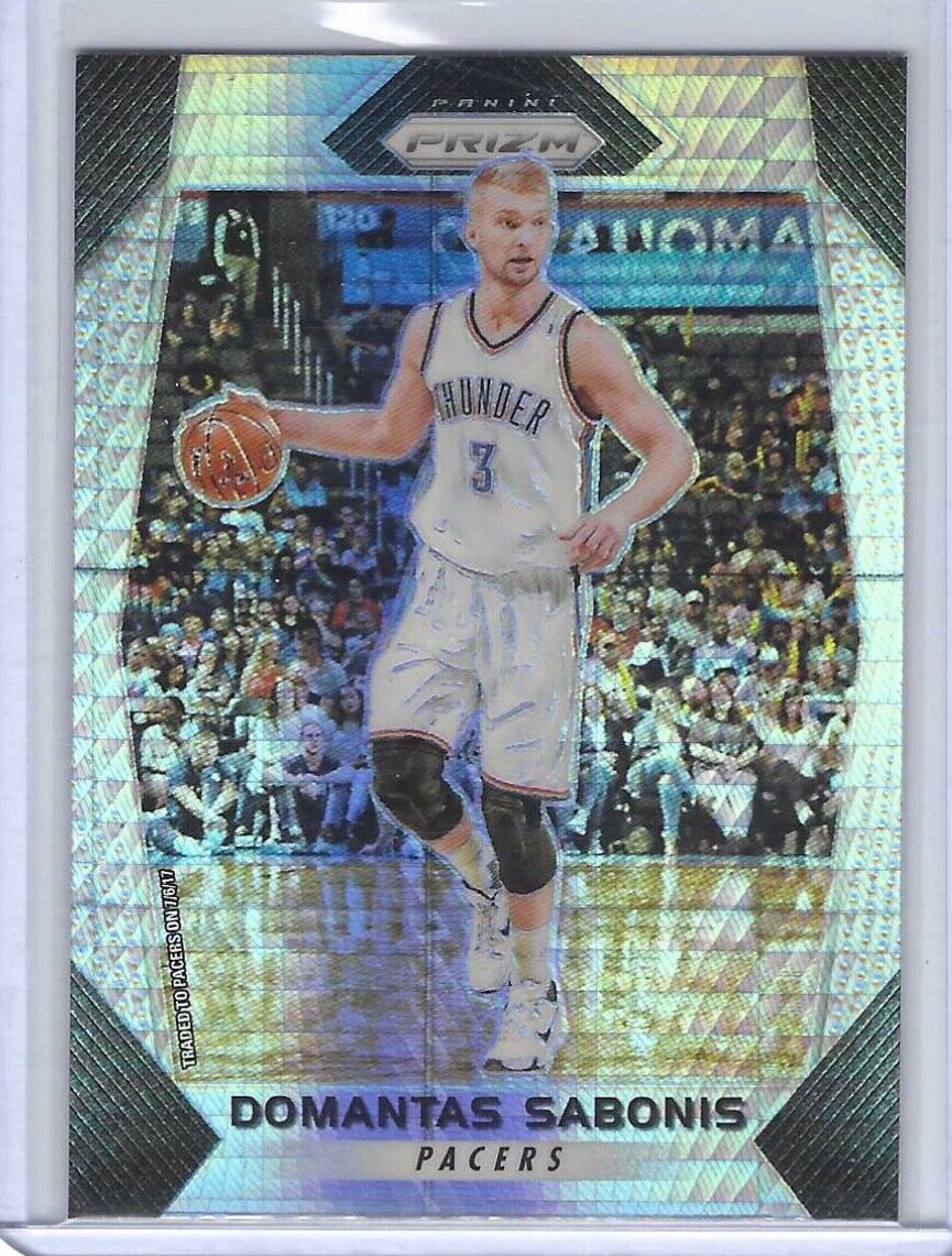 DOMANTAS SABONIS 2017-18 PANINI PRIZM HYPER PRIZM #228