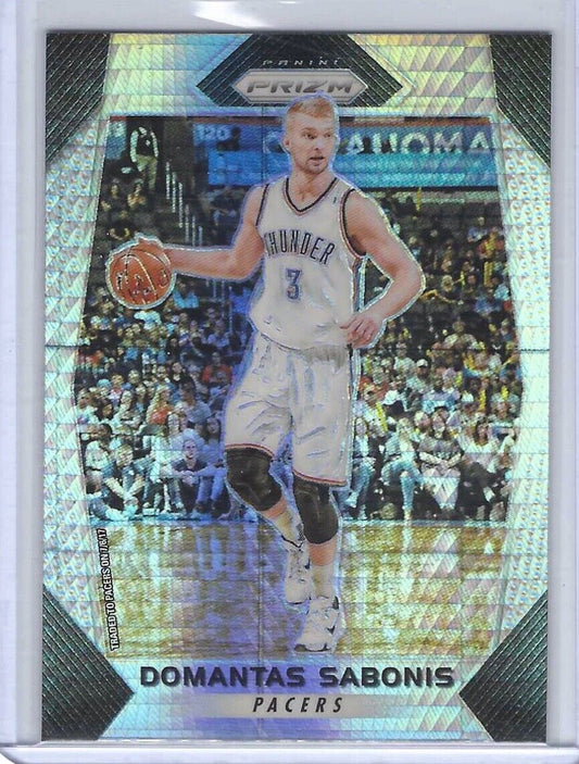 DOMANTAS SABONIS 2017-18 PANINI PRIZM HYPER PRIZM #228
