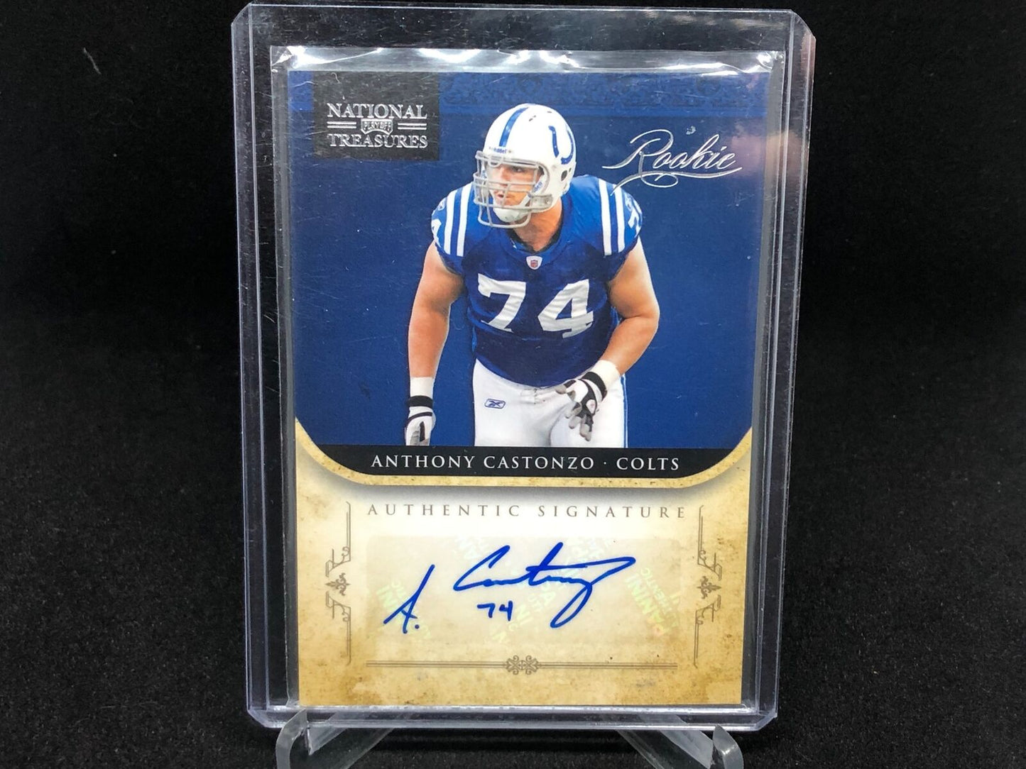 ANTHONY CASTONZO 2012 PANINI PLAYOFF NATIONAL TREASURES AUTO RC #’D 85/99