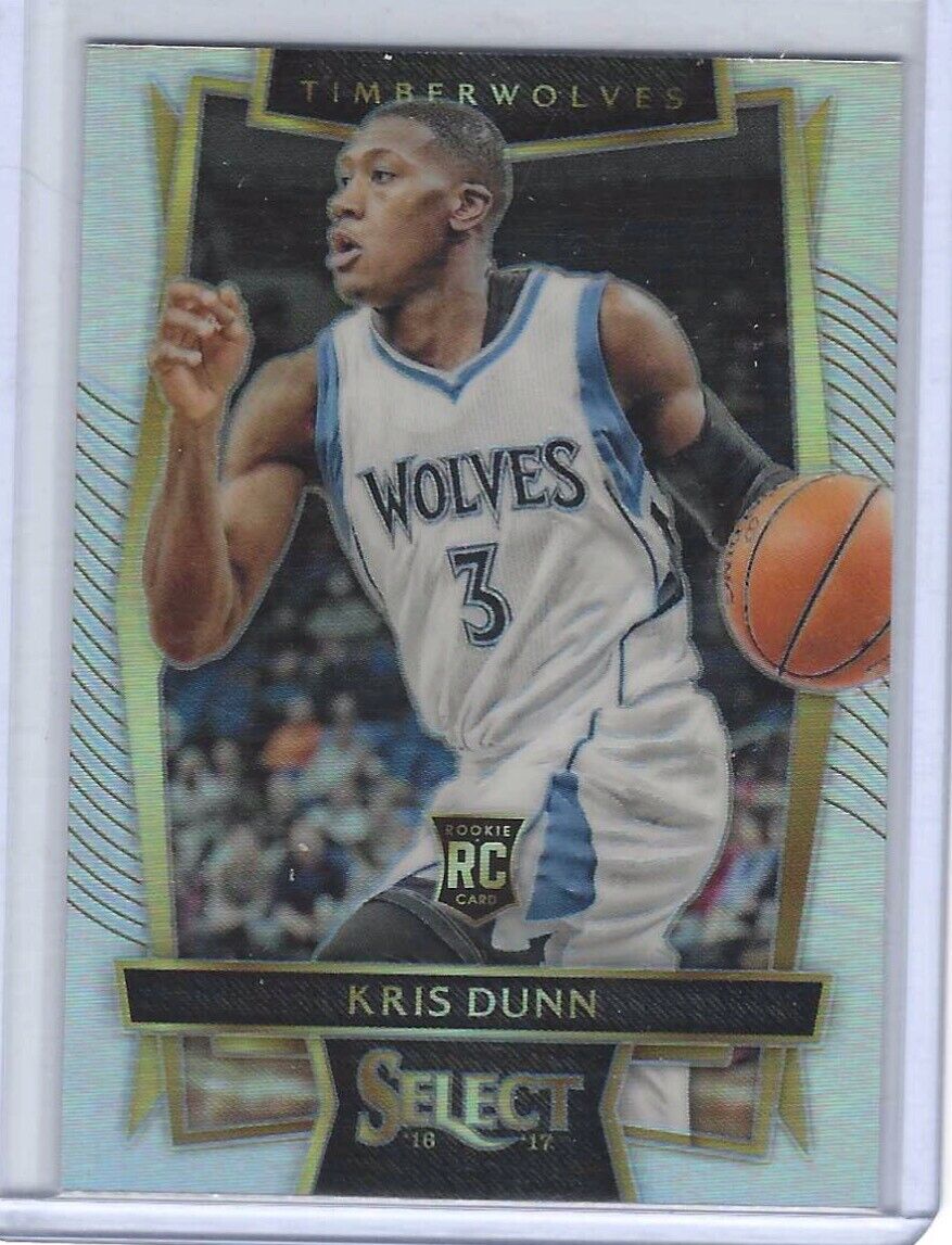 KRIS DUNN 2016-17 PANINI SELECT SILVER PRIZM CONCOURSE LEVEL ROOKIE RC #25