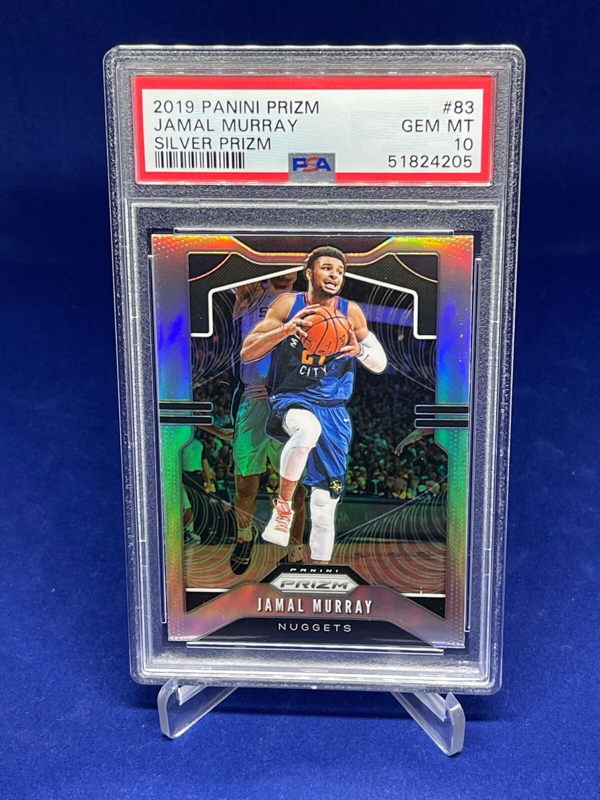 JAMAL MURRAY 2019-20 PANINI PRIZM SILVER PRIZMS #83 PSA 10 GEM MINT