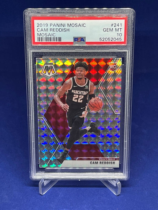 CAM REDDISH 2019-20 PANINI MOSAIC WAVE PRIZM ROOKIE RC #241 PSA 10 GEM MINT