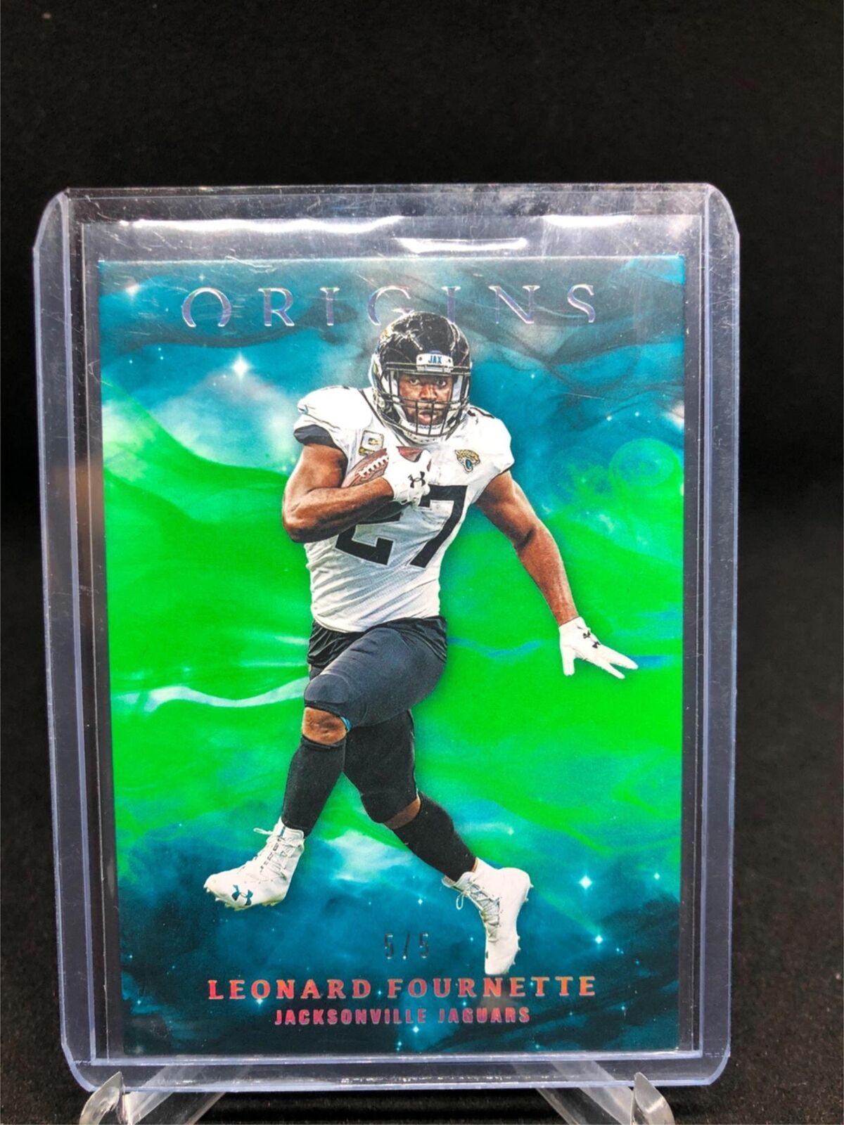 LEONARD FOURNETTE 2019 PANINI ORIGINS GREEN #’D 5/5