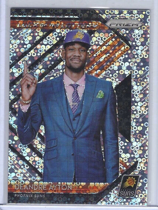 DEANDRE AYTON 2018-19 PANINI PRIZM DISCO PRIZM LUCK OF THE LOTTERY RC #1