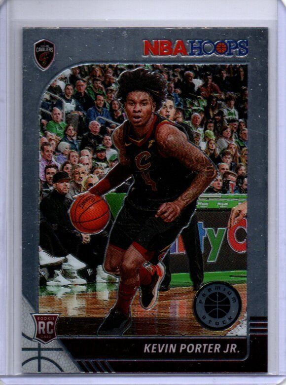 KEVIN PORTER JR. 2019-20 PANINI HOOPS PREMIUM STOCK TRUE ROOKIE RC #225