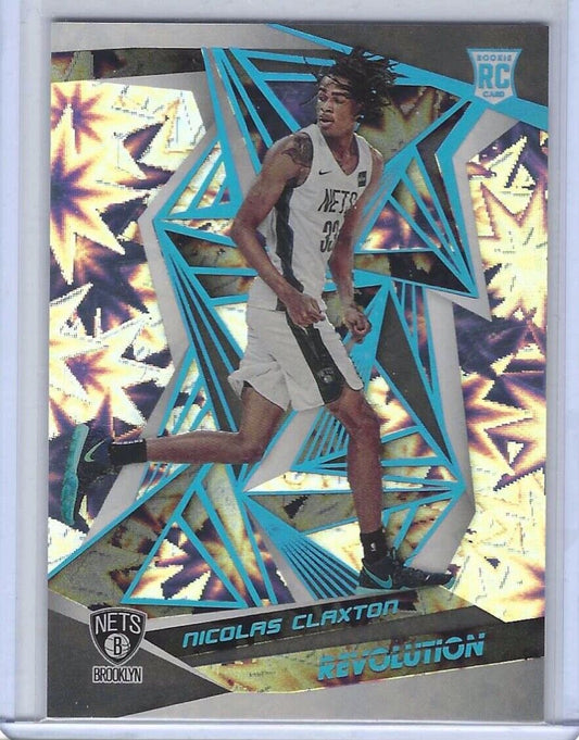 NICOLAS CLAXTON 2019-20 REVOLUTION IMPACT ROOKIE RC #d 114/149