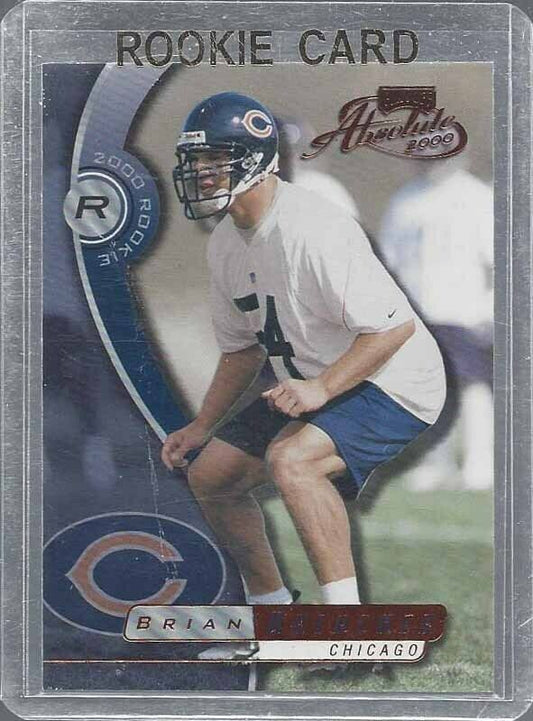 BRIAN URLACHER 2000 ABSOLUTE TRUE ROOKIE RC #D 2599/3000