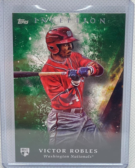 VICTOR ROBLES 2018 TOPPS INCEPTION RC #25