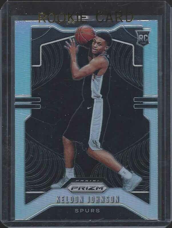 KELDON JOHNSON 2019-20 PANINI PRIZM SILVER ROOKIE PRIZMS SSP RC #273
