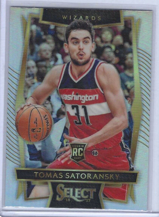 TOMAS SATORANSKY 2016-17 PANINI SELECT SILVER PRIZM CONCOURSE LEVEL ROOKIE RC 79