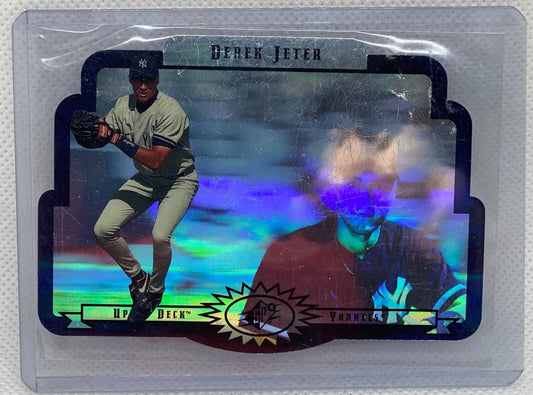 DEREK JETER 1996 UPPER DECK SPX HOLO DIE CUT #43