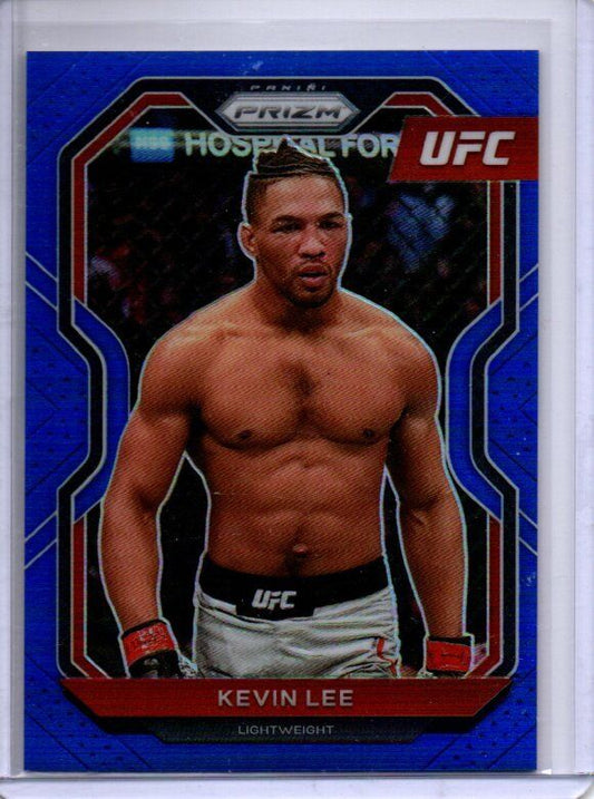KEVIN LEE 2021 PANINI PRIZM UFC BLUE PRIZM #D  15/199